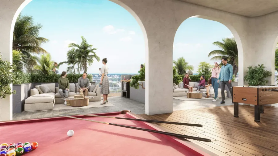 BBQ Areas at Altair 52.