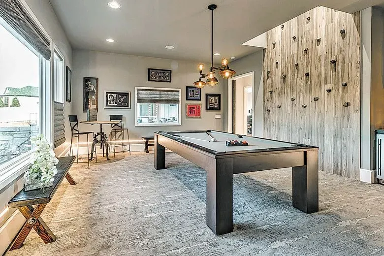 Table Games Lounge at Sky Line by Peace Homes.
