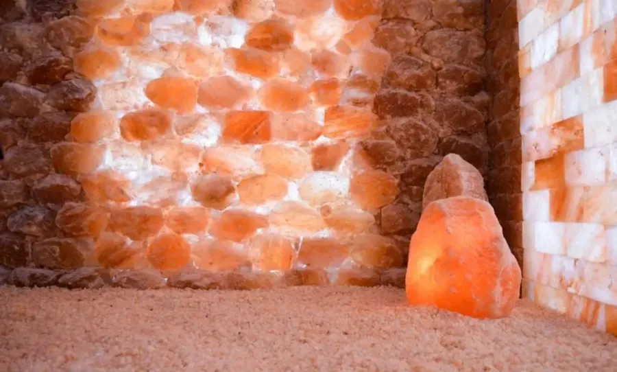 Salt Therapy Room at Sky Line by Peace Homes.