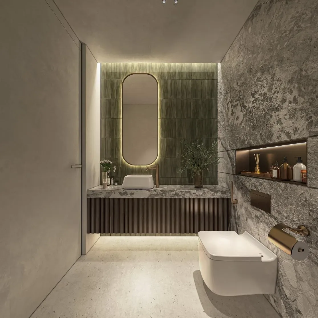 Interior render at Sky Line by Peace Homes.
