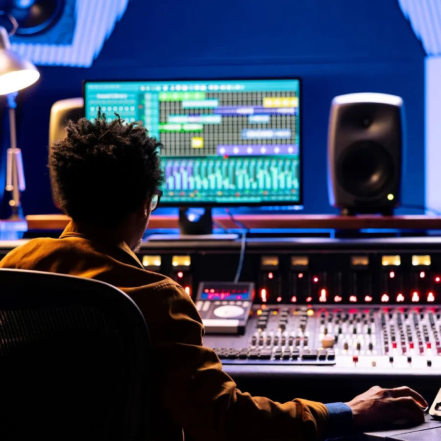 Recording Studio at W The Residences by Arada.