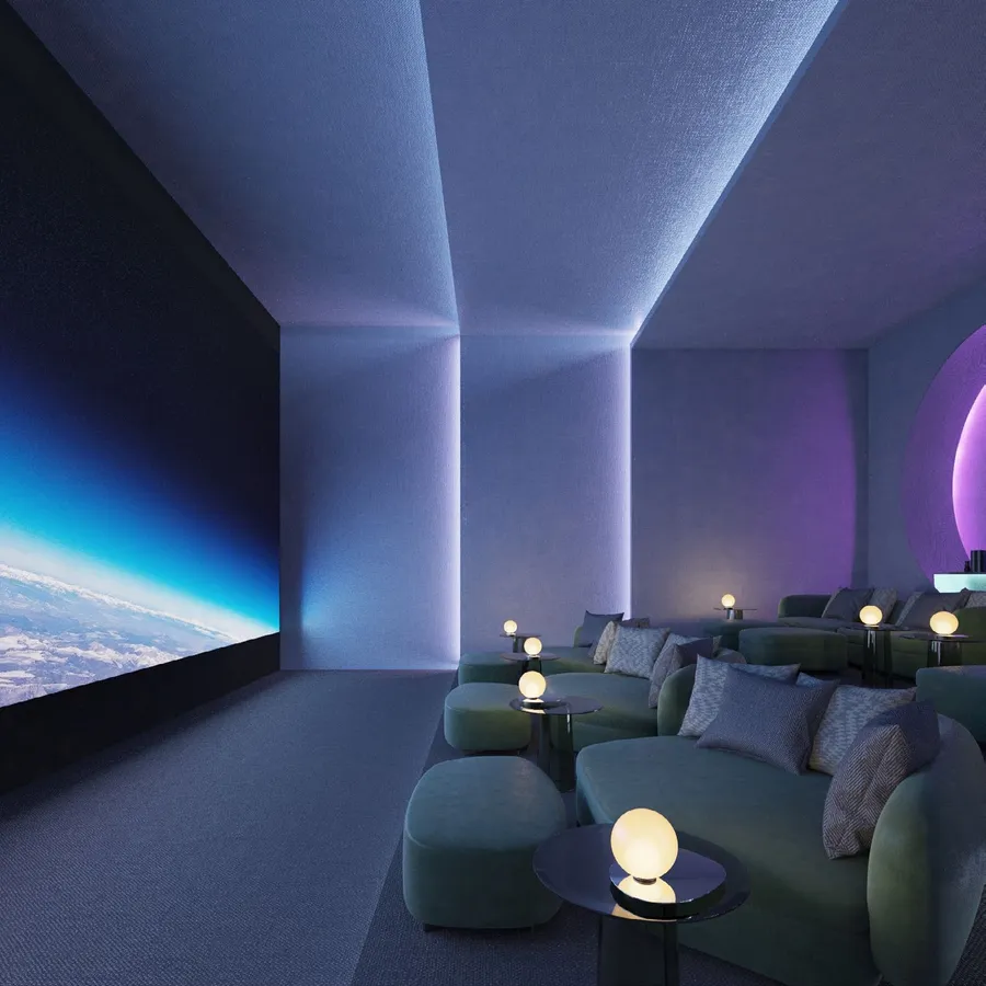 Cinema at W The Residences by Arada.