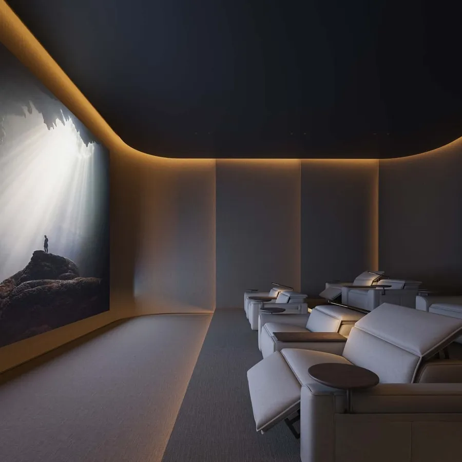 Cinema at Akala Residences.