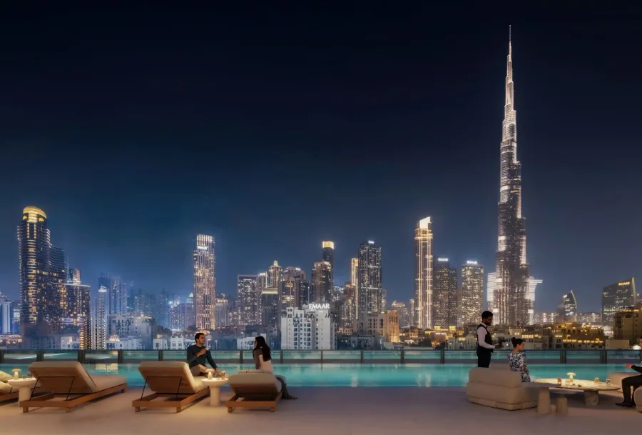 Infinity Pool at Inaura Hotels & Residences Downtown.
