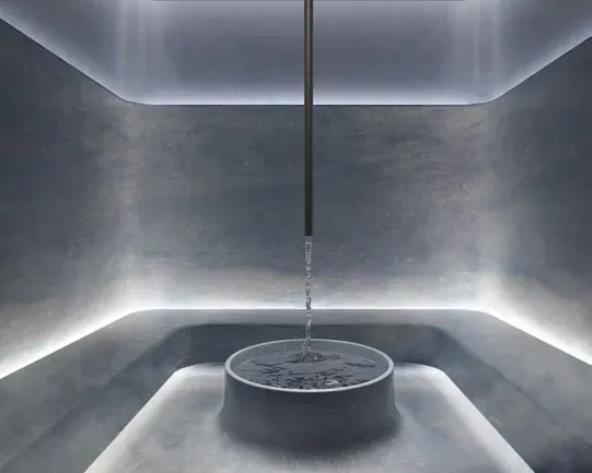 Modern-age Bathhouse at Inaura Hotels & Residences Downtown.