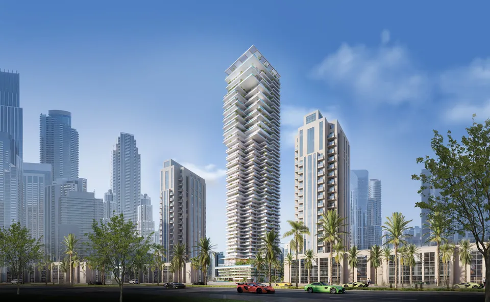 Fairmont Residences Solara Tower, Downtown Dubai · render 3