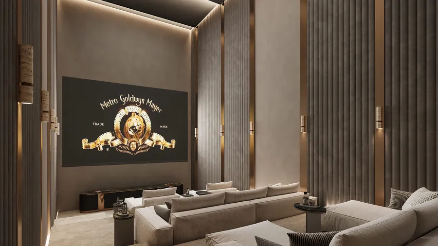 Cinema at Fairmont Residences Solara Tower.