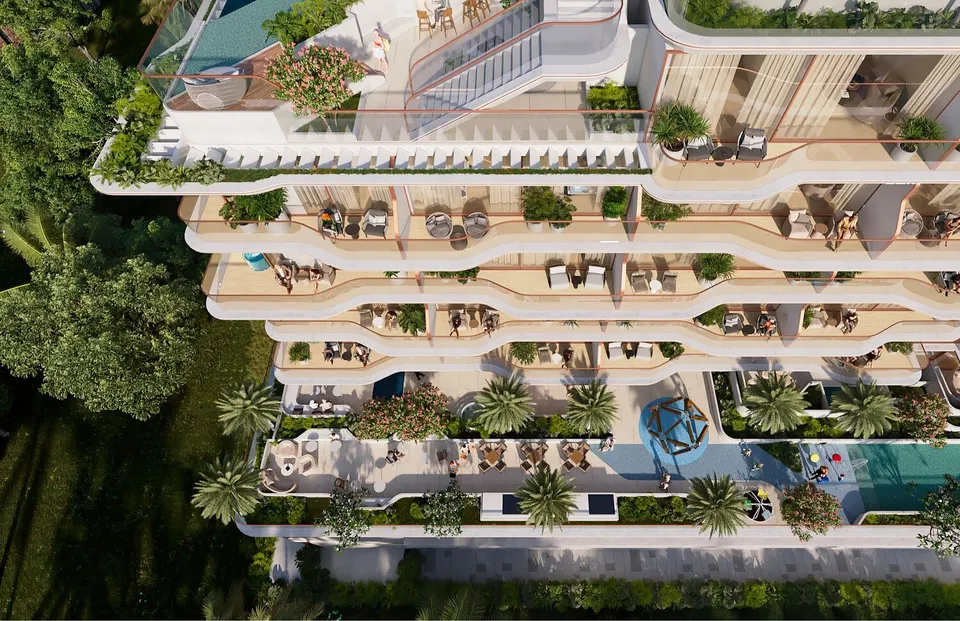 Flow Residences, Dubai Islands · render 3