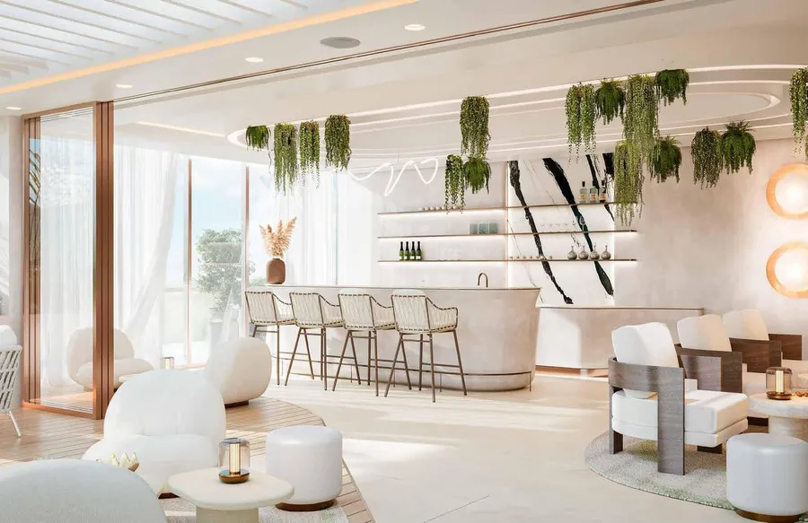 Sunken Bar at Flow Residences.