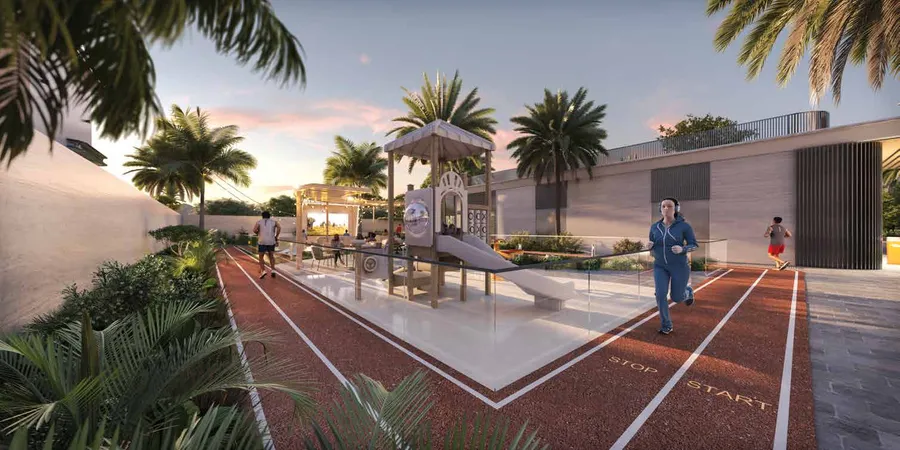 Jogging Track at Wellington Grand Villas.