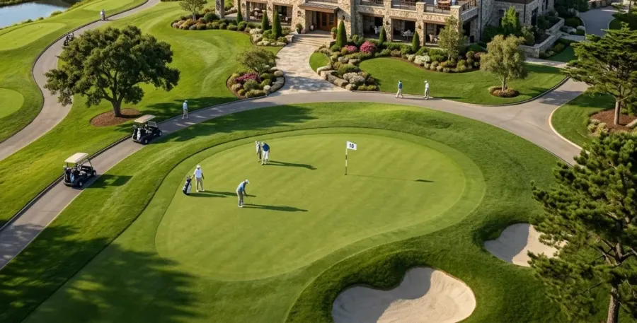 Golf Clubhouse at Golf Trails.