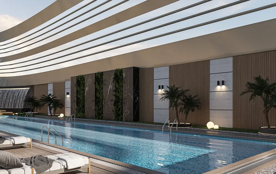 Swimming Pool at Franck Muller Vanguard.