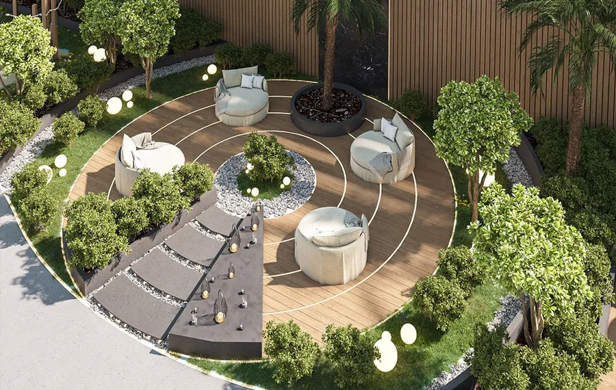 Zen Garden at Franck Muller Vanguard.