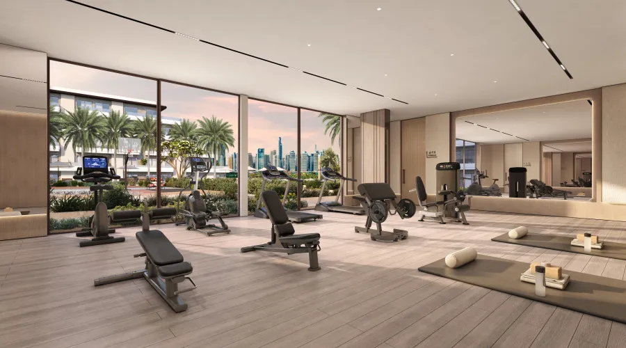 Fully Equipped Gym at Sol Terra Casa.