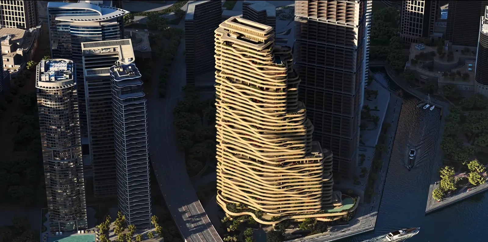 Wedyan – The Canal, Business Bay · render 1