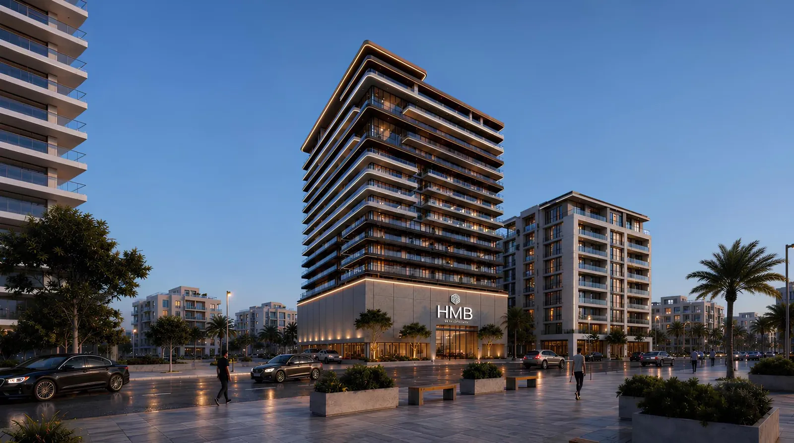 Beverly Crown, JVC (Jumeirah Village Circle) · render 1