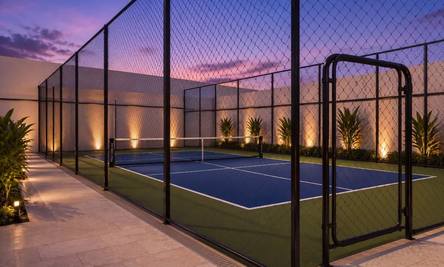 Pickleball Court at Beverly Crown.