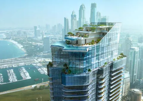 Habtoor Grand Residences, Dubai Marina · render 1