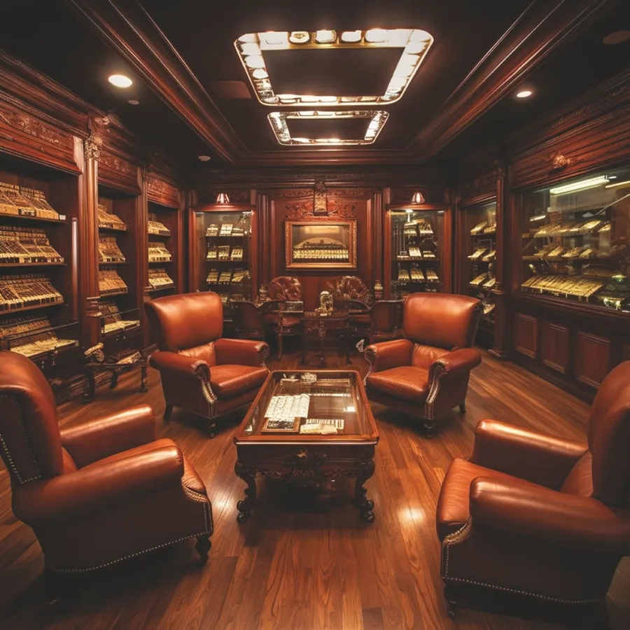 Cigar Lounge at Aeternitas.