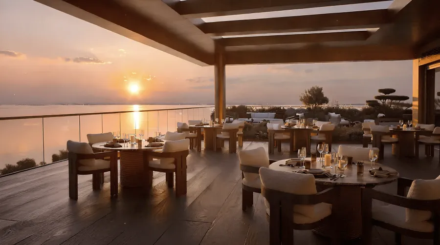 Rooftop Terrace at Cheval Residences.