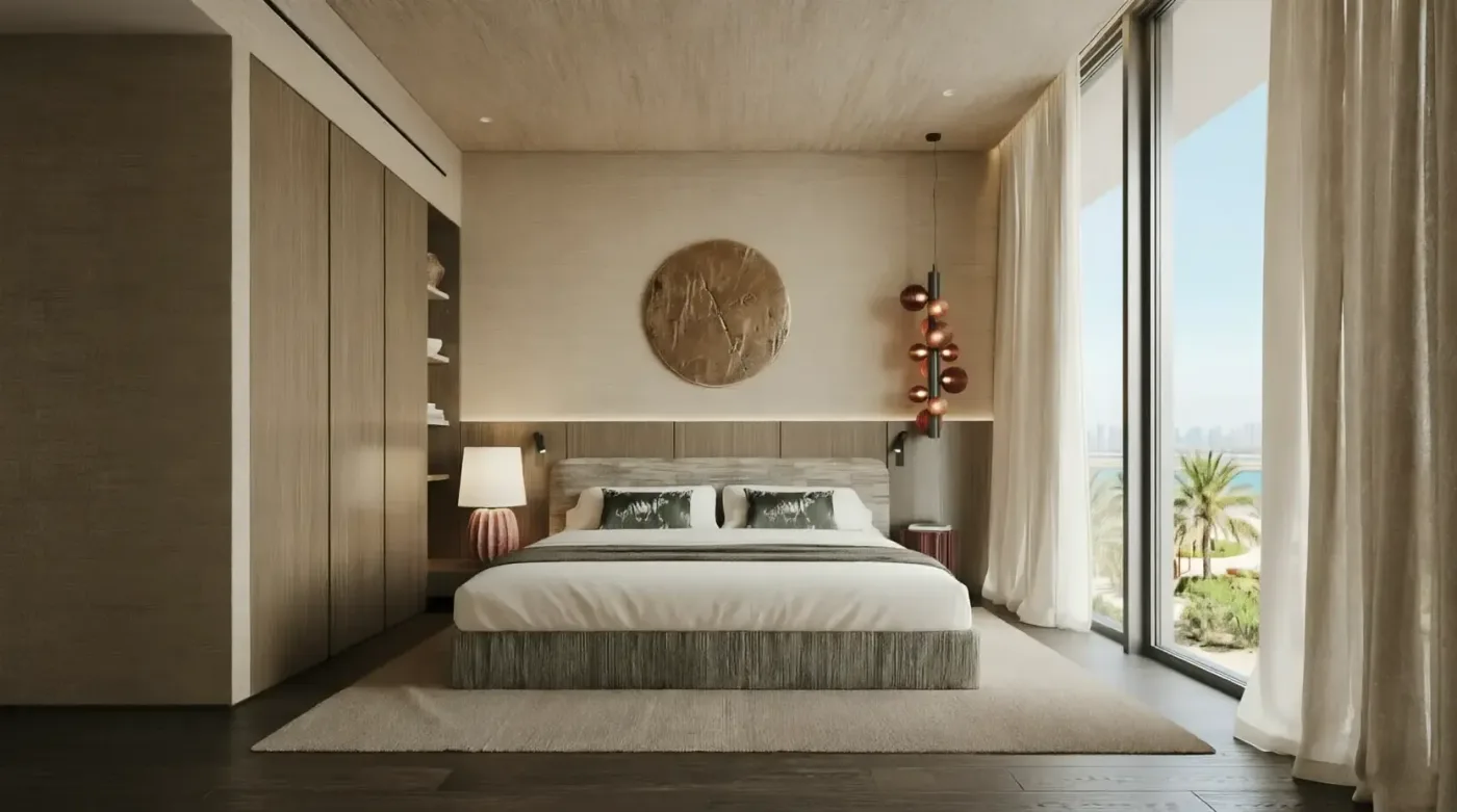 Interior render at Cheval Residences.