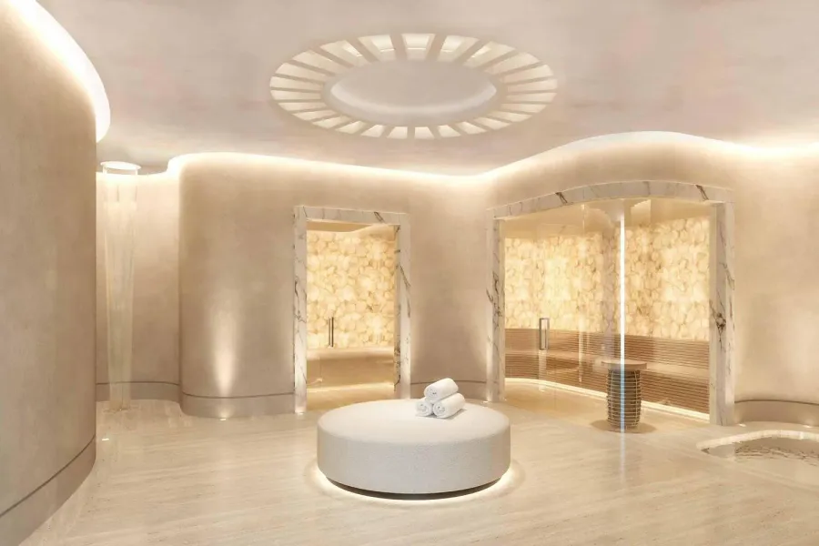Salt Room at Aquora by Casa Vista Development.