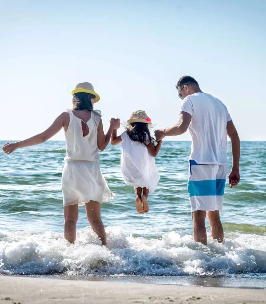 Direct Beach Access at Aquora by Casa Vista Development.