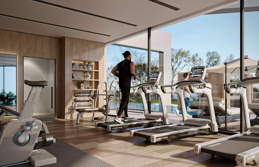 Fitness Center at Velor Penthouses.
