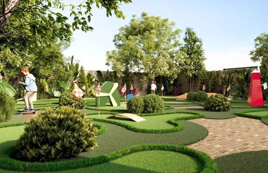 Kid’S Play Area at Velor Penthouses.