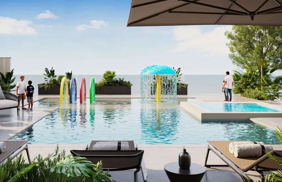 Kids Pool at Velor Penthouses.