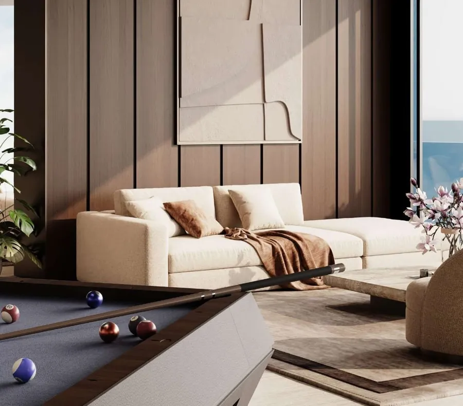 Executive Lounge at Velor Penthouses.