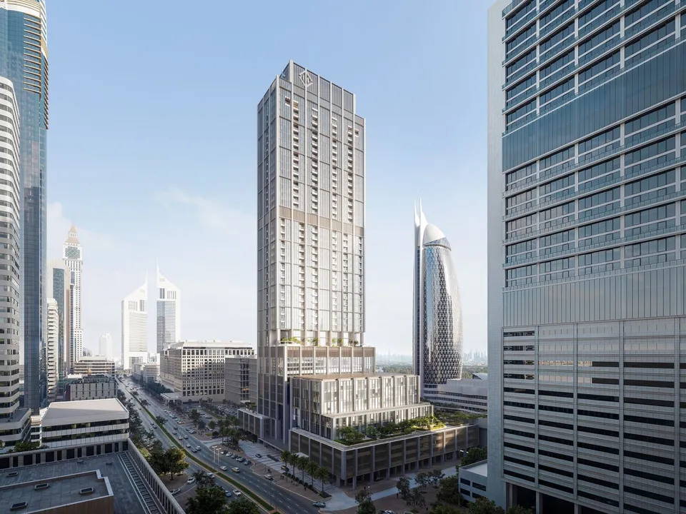 DIFC Heights Tower, Dubai International Financial Centre (DIFC) · render 1