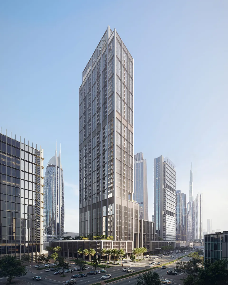DIFC Heights Tower, Dubai International Financial Centre (DIFC) · render 6
