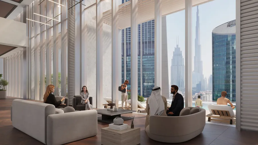 Family Lounge at DIFC Heights Tower.