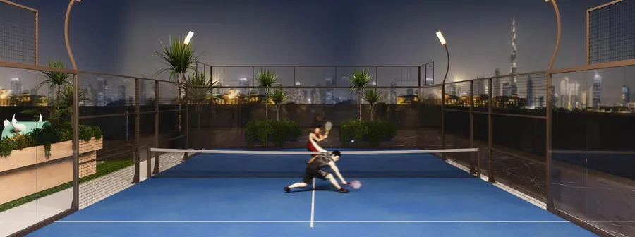 Padel Court at Saddlewood Park.