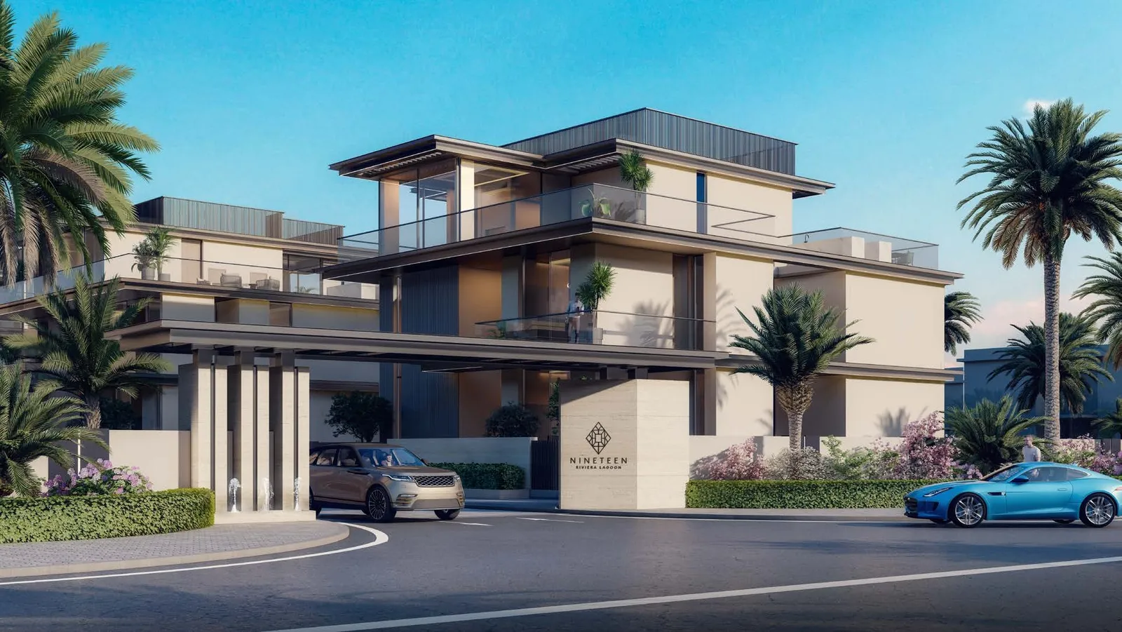 Nineteen Riviera Lagoon, Nad Al Sheba · render 3