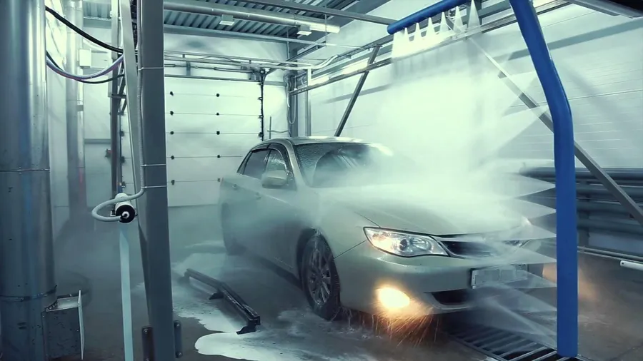 Modern Car Washing Bay at Nineteen Riviera Lagoon.