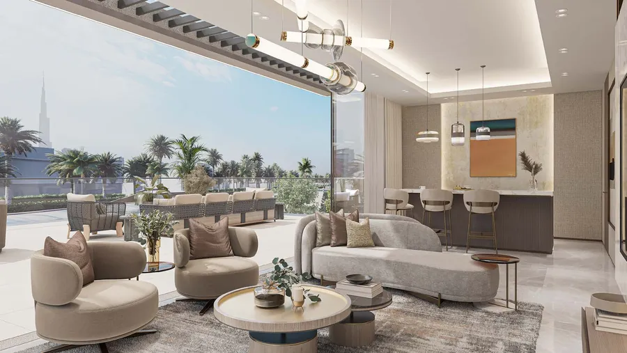 Lounge Area at Nineteen Riviera Lagoon.