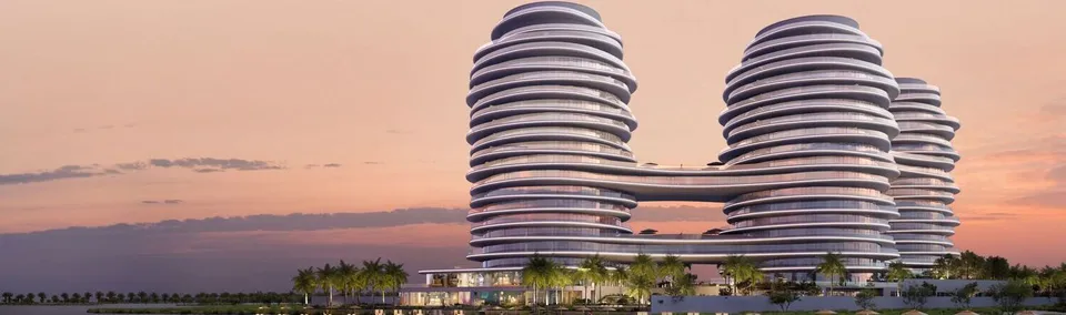 La Mer by Elie Saab, Al Marjan Island, Ras Al Khaimah · render 1