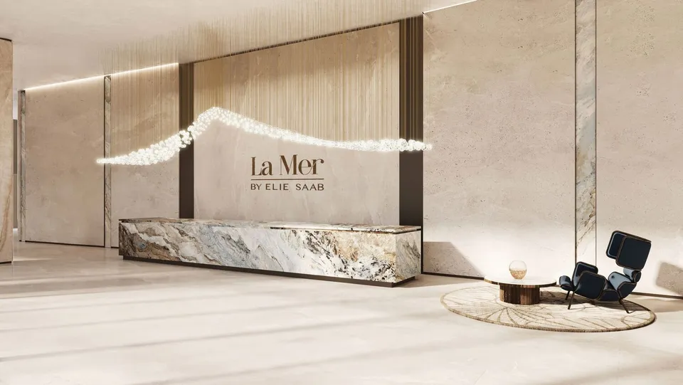 La Mer by Elie Saab, Al Marjan Island, Ras Al Khaimah · render 4