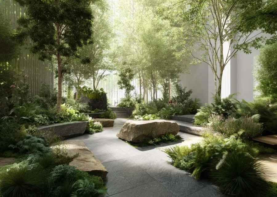 Forest Area at Arthouse Hills.
