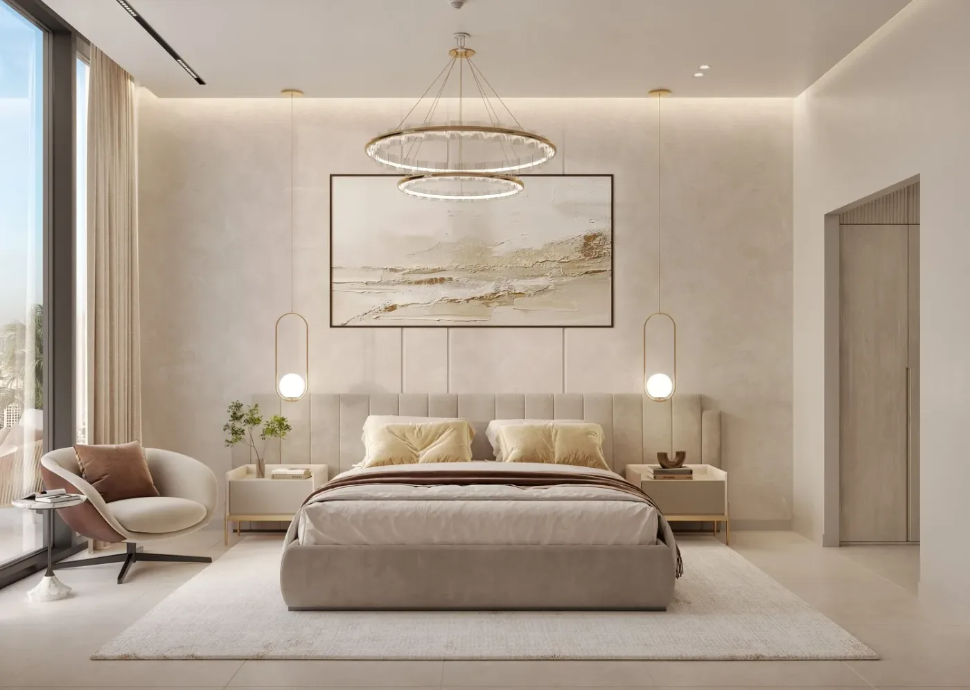 Interior render at Arthouse Hills.