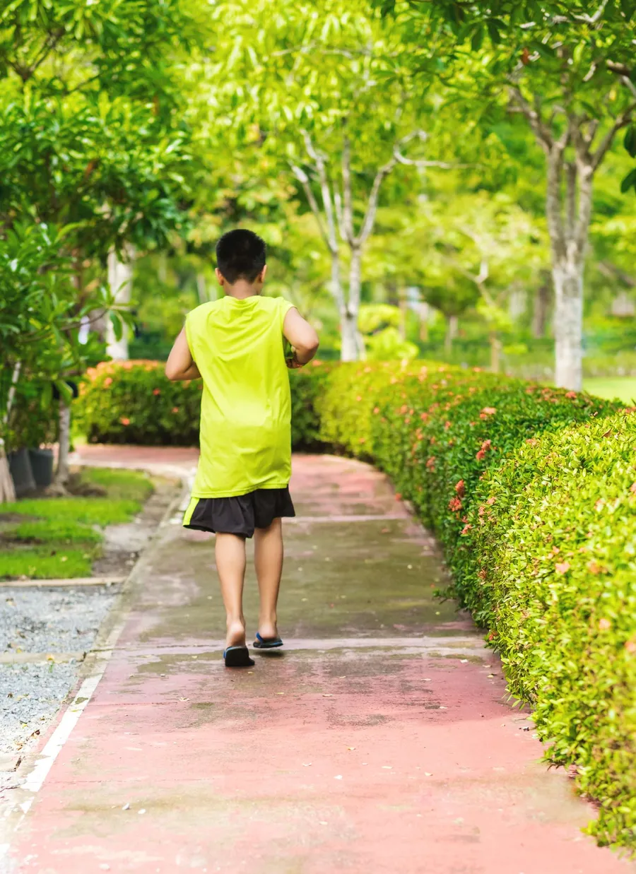 Jogging Track at Butterfly Towers.