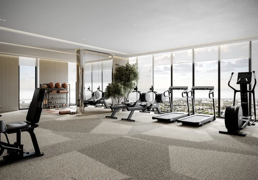  Fitness Center at One Park Square.