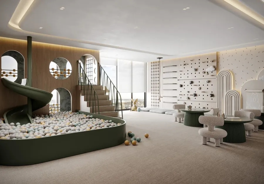 Indoor Kids Play Area at One Park Square.