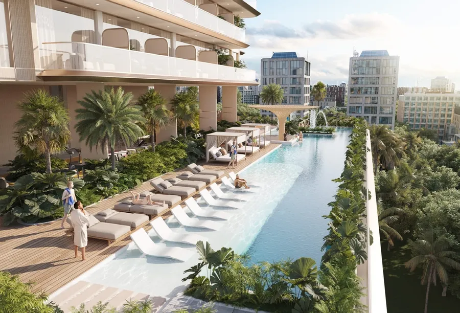 40m Leisure Pool at One Park Square.