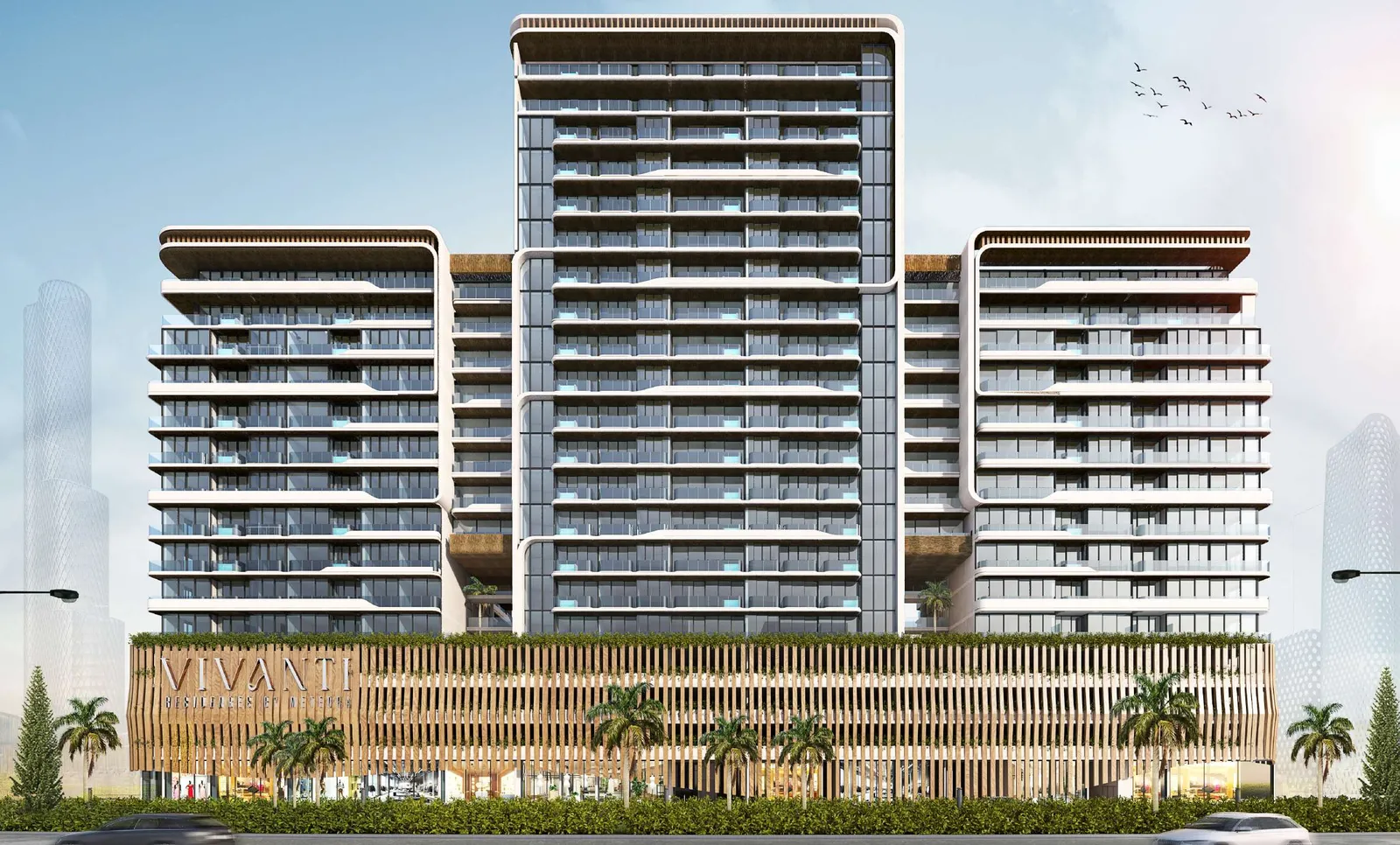 Vivanti Residences by Meteora, Jumeirah Village Circle (JVC) · render 1