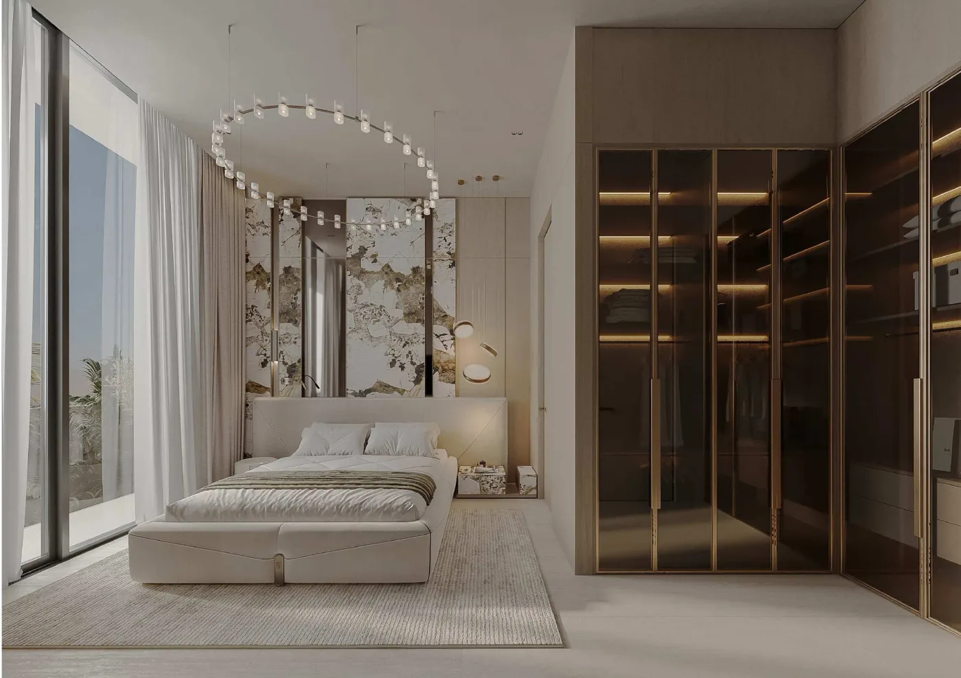 Interior render at 368 Park Ln..