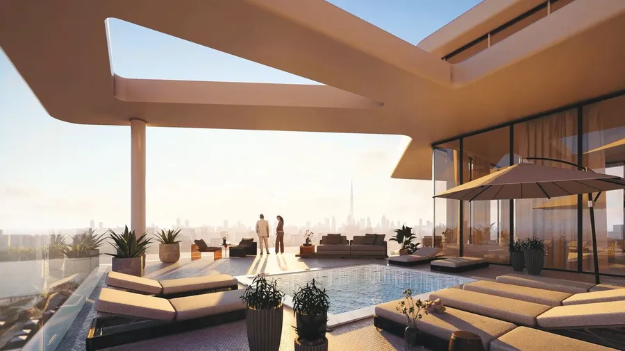 Sun Deck at Luxury Canal Residences.