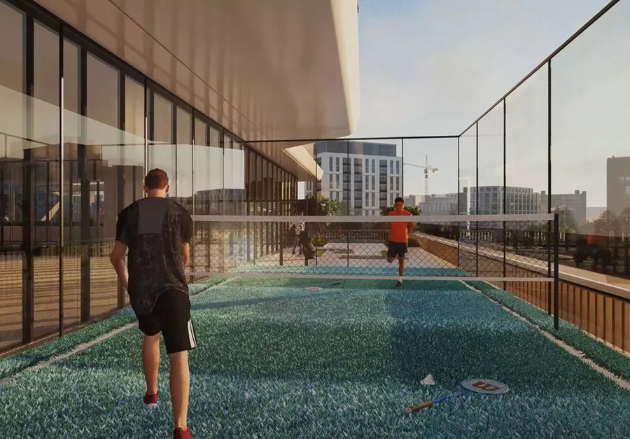 Sport Courts at Luxury Canal Residences.